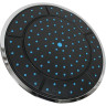 Душ верхний круглый ERLIT 240 мм без подсветки черный пластик 0911015092